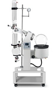 Фото DLAB RE2000-E Пилотный цифровой роторный испаритель (20 л, 20-130 об/мин)