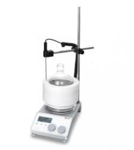 Фото DLAB MS-H-ProA Цифровая магнитная мешалка с нагревом + температурный датчик PT1000A (100-1500 об/мин)
