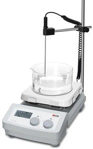 Фото DLAB 8130122111+18902044 MS7-H550-Pro Цифровая магнитная мешалка с термодатчиком и держателем (100-1500 об/мин)