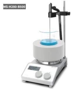 Фото DLAB MS-H280-Pro Цифровая магнитная мешалка с термодатчиком, держателем и блоком колбонагревателя (200-1500 об/мин)