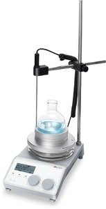 Фото DLAB MS-H-ProM Цифровая магнитная мешалка с термодатчиком PT1000A и держателем (100-1500 об/мин)