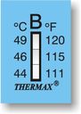 THE03S-S термоиндикаторная наклейка (29, 33, 34 C) (уп/10шт)