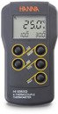 HI 935002 термометр портативный 2-х диапазонный водонепроницаемый (без датчиков) (-50...+1350 °С)