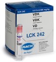 HACH LCK242 Кюветный тест на вицинальные дикетоны (0,015–0,5мг/кг, 25 шт.)