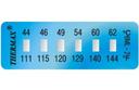 THRMX6LS-2 термоиндикаторная наклейка Thermax Strip 6 (44, 46, 49, 54, 60, 62 C) (уп/10)