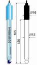ЭСК-10604/4 pH-электрод стеклянный (0…12 pH)