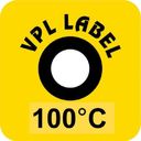 VPL VPLA100 термоиндикаторная наклейка Thermolabel Single (100 C)